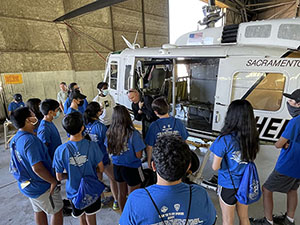 Explorers and Helicopter
